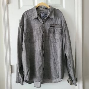 Affliction Live Fast Buttin Down